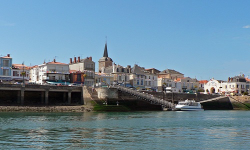 Le quartier de la Chaume en Vendée aux Sables