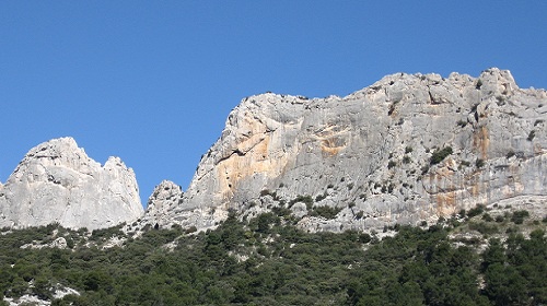 Les dentelles de Montmirail dans le Vaucluse