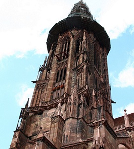 La cathédrale de Münster à Freiburg im Breisgau