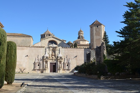 Interieur du monastere de Poblet