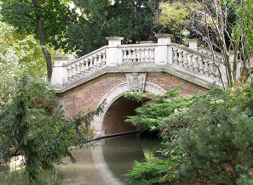 Le parc Monceau à Paris