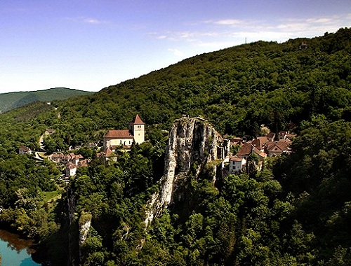 St Cirq Lapopie dans le Lot