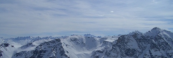 Sommet dans le massif de Montafon - Schruns