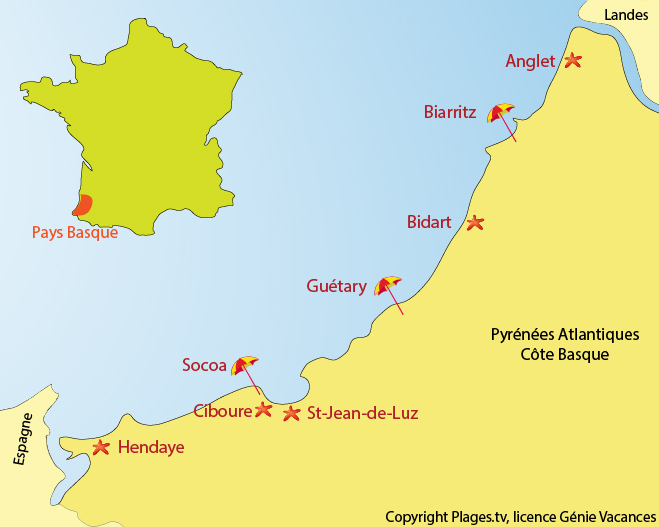 côte basque française